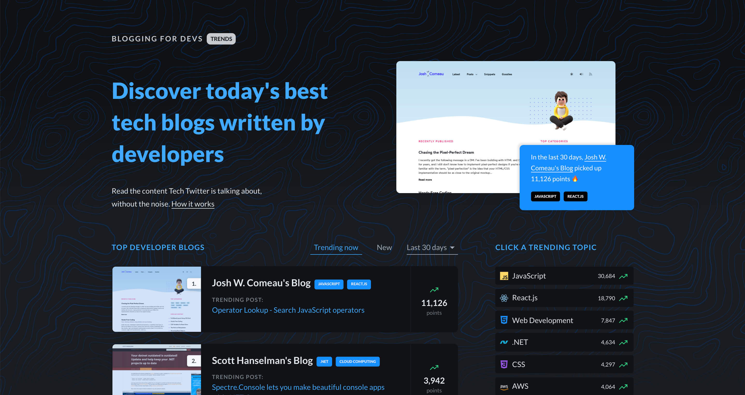 Best developer blogs