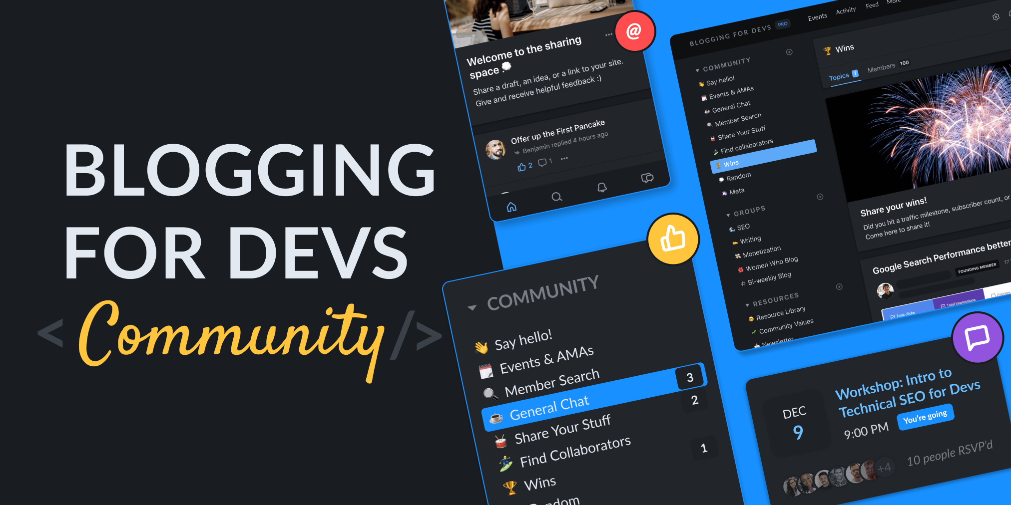 Blogging for Devs Pro Community