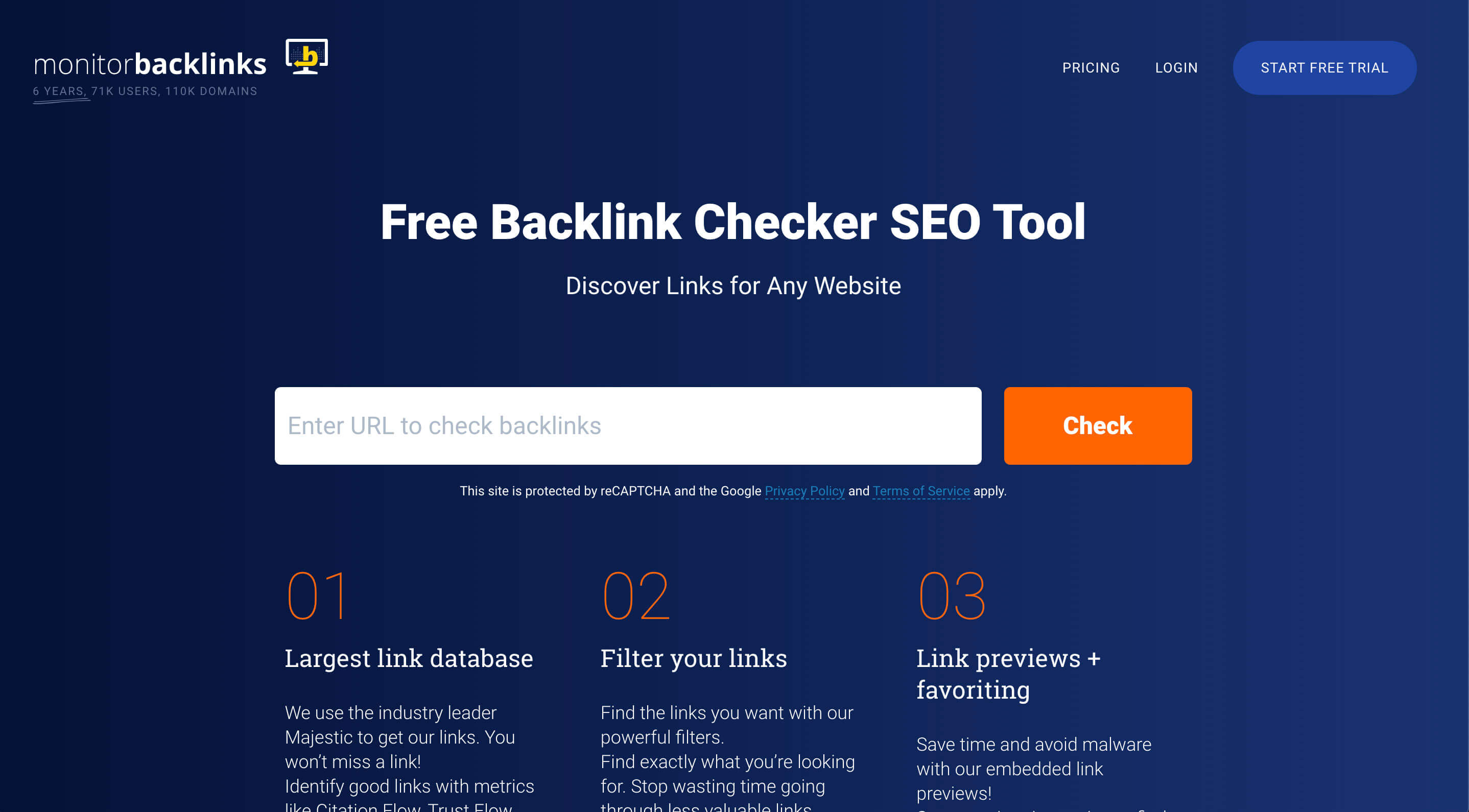 check backlinks