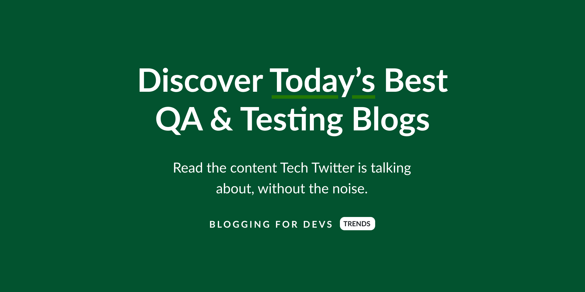 Best QA testing blogs