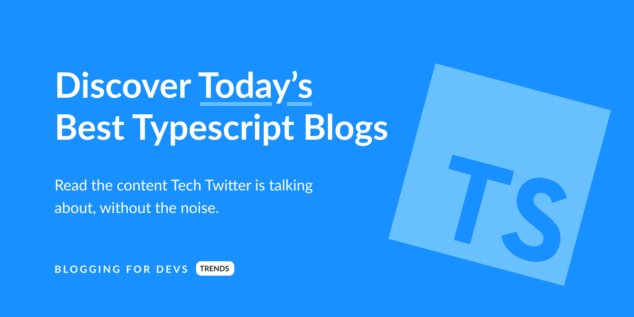 Best TypeScript blogs